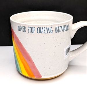 Ceramic Mug "Never Stop Chasing Rainbows" Spectrum Designz
